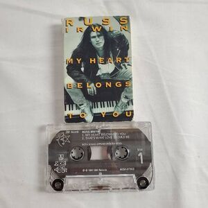 Russ Irwin – My Heart Belongs to You Cassette Single (1991)